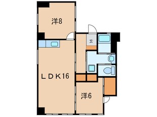 大起ビルの物件間取画像